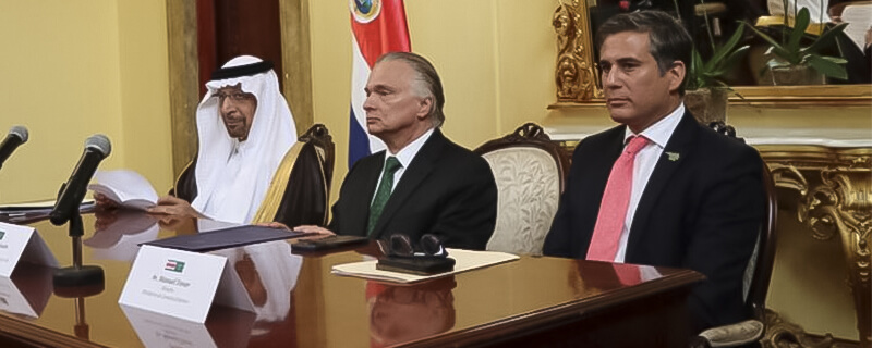 Costa Rica fortalece lazos con Arabia Saudita y prepara la apertura de su embajada en San José
