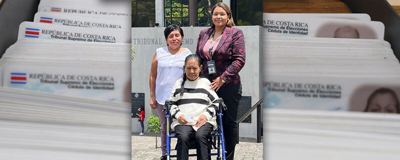 La lucha por la identidad: Doña Zeneida Sáenz Pérez obtiene su cédula de identidad a los 76 años